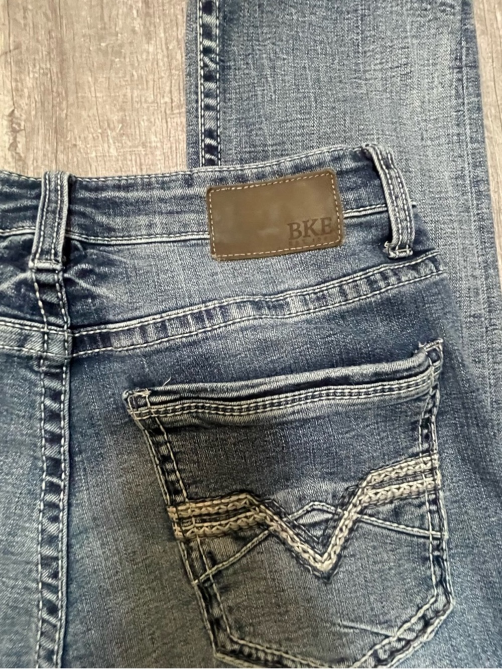 Buckle BKE Alec Men's 31X30 Straight Leg  Stretch Denim Blue Jeans - Picture 3 of 9